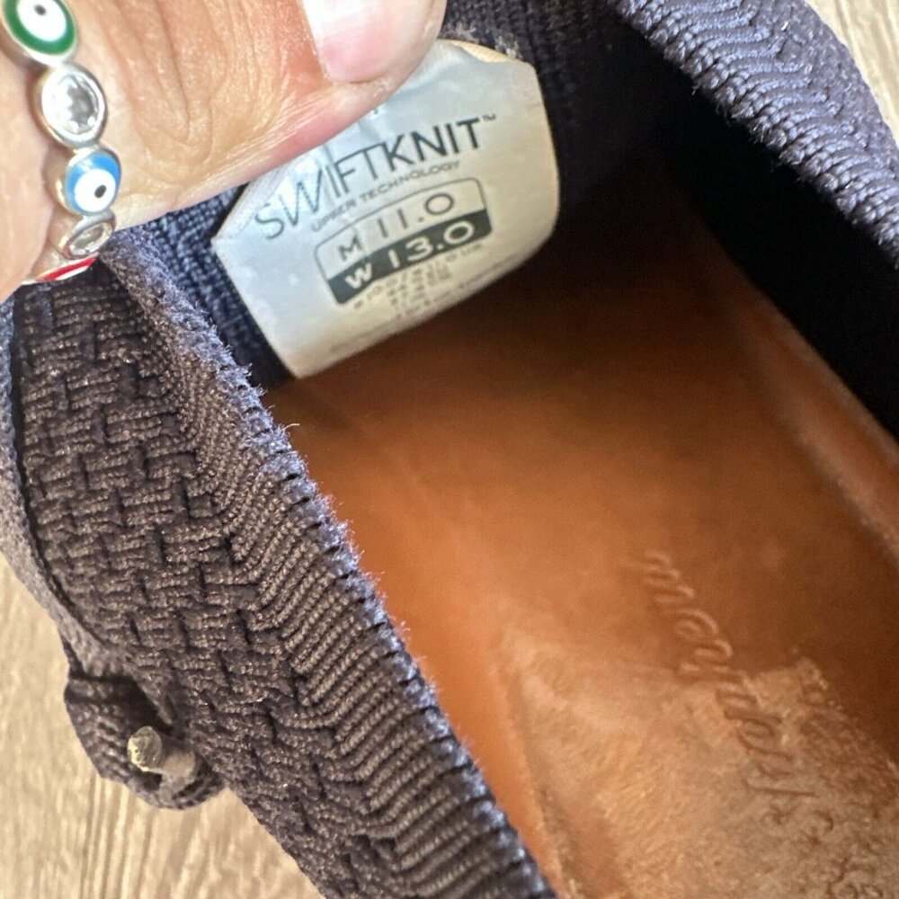 Wolf & Shepherd Navy Blue Swift Knit Shoes Size 11 - Picture 11 of 11